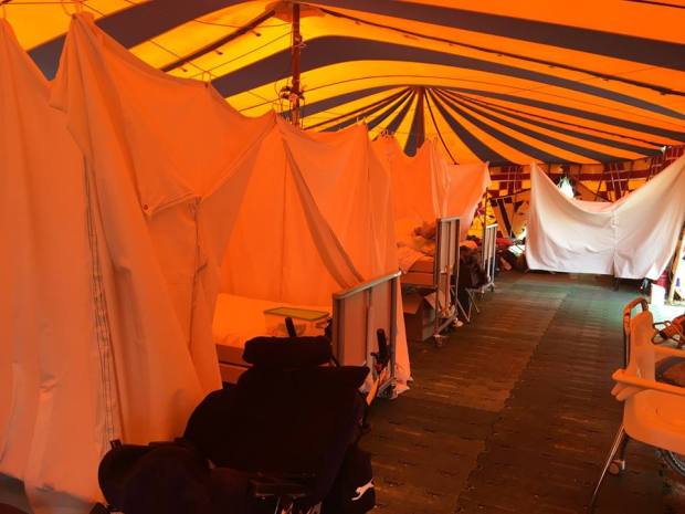 WOMAD accessible bedroom